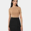 Forcast Murphy Crop Knit Top* T-Shirts & Tops|Work Tops