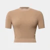 Forcast Murphy Crop Knit Top* T-Shirts & Tops|Work Tops