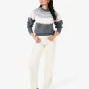 Forcast Natasha Fair Isle Sweater* Long Sleeve Tops|Work Tops