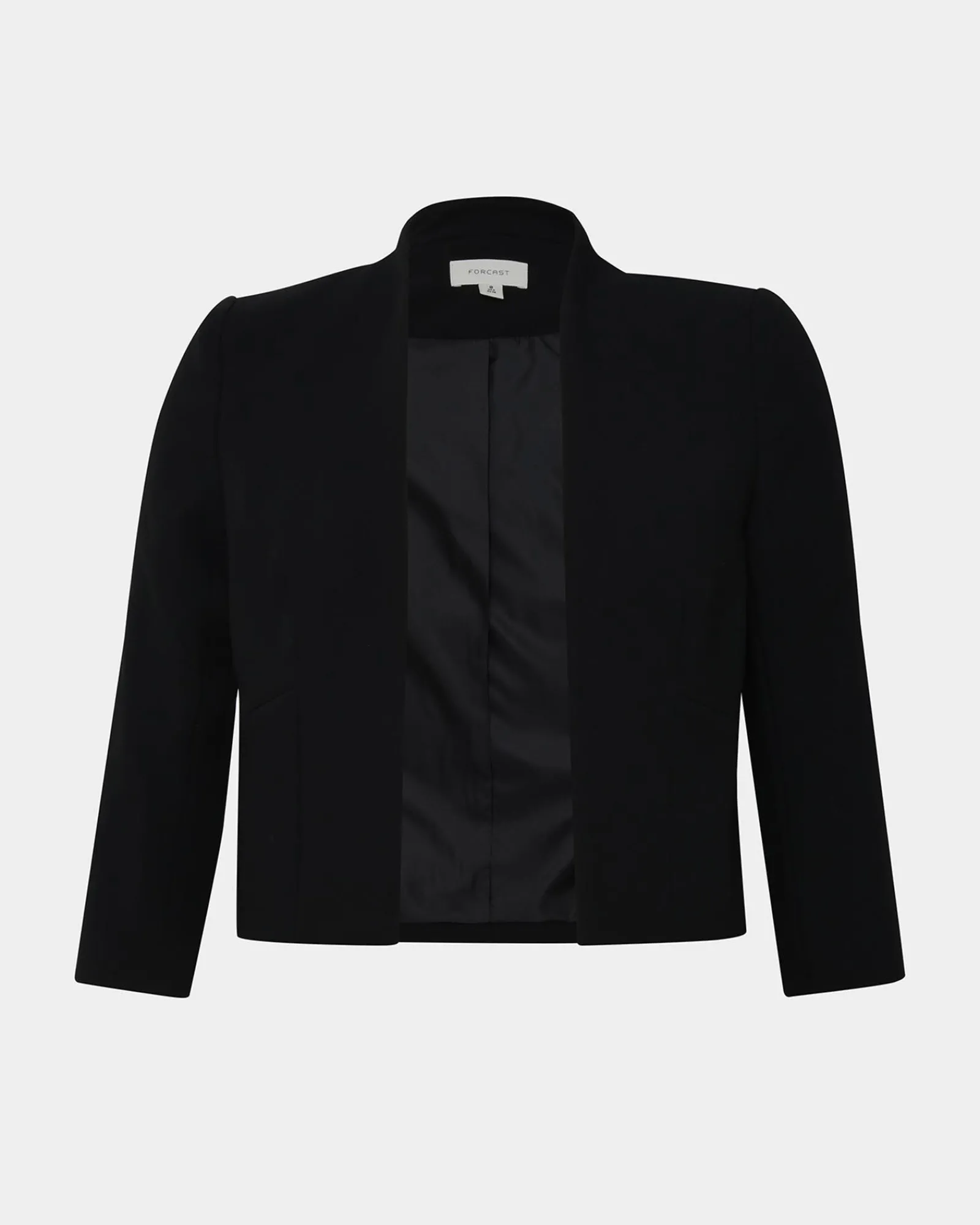 Forcast Nikki Collarless Crop Jacket* Jackets & Blazers|Matching Sets