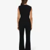 Forcast Nikki Collarless Vest* T-Shirts & Tops|Work Tops