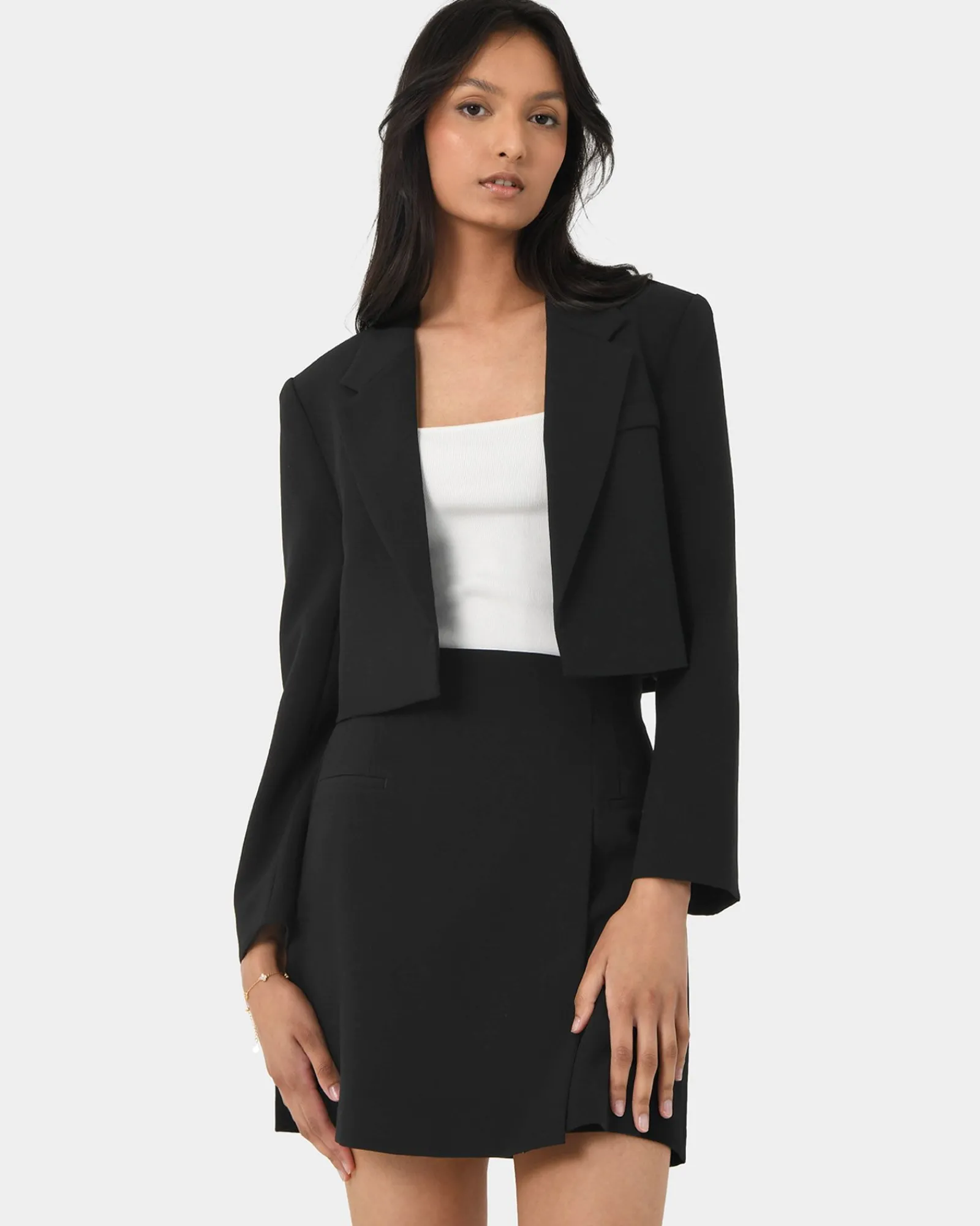 Forcast Nikki Cropped Blazer* Jackets & Blazers|Matching Sets