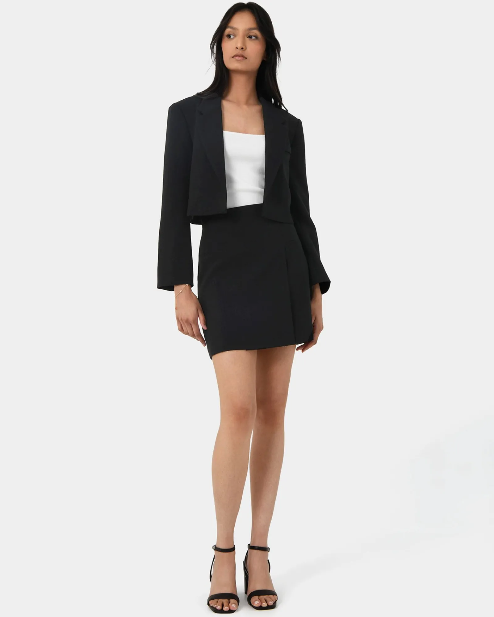 Forcast Nikki Cropped Blazer* Jackets & Blazers|Matching Sets