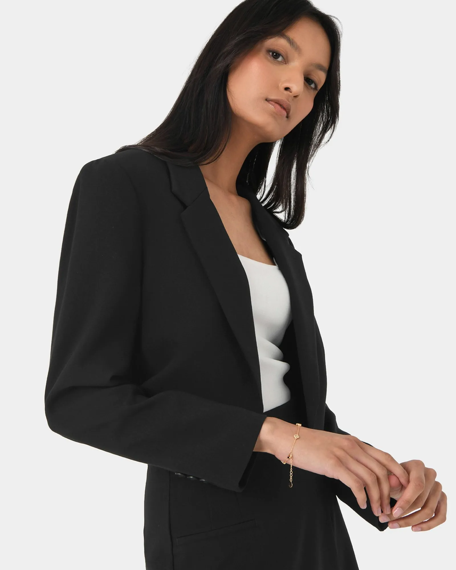 Forcast Nikki Cropped Blazer* Jackets & Blazers|Matching Sets