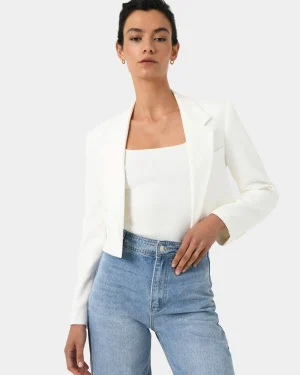 Forcast Nikki Cropped Blazer* Jackets & Blazers|Matching Sets