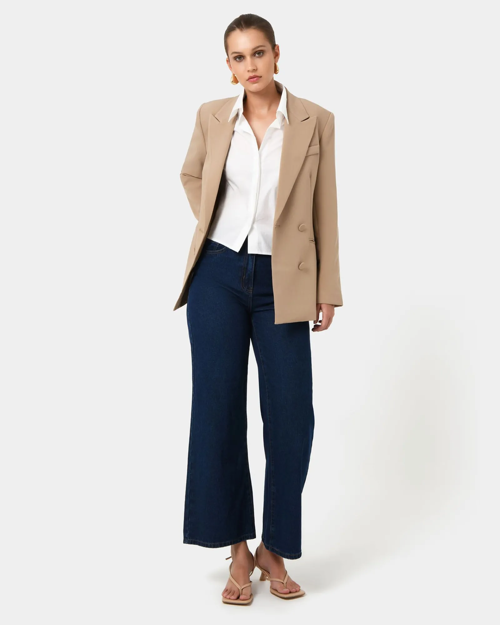 Forcast Nikki Double Breasted Blazer* Jackets & Blazers|Matching Sets