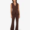 Forcast Nikki Flared Leg Pants* High-Waisted Pants|Work Pants