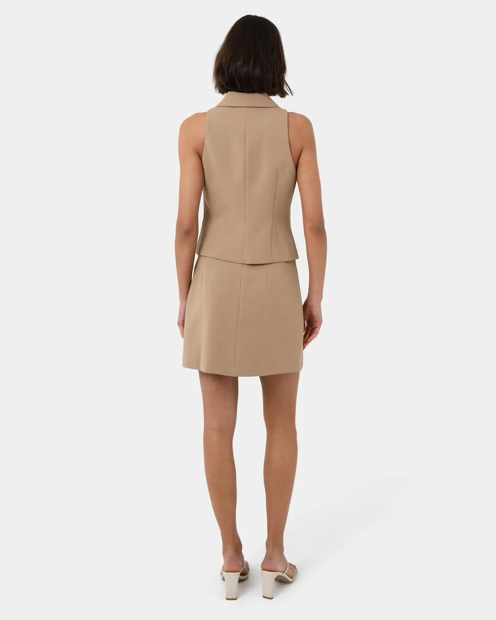 Forcast Nikki Mini Wrap Skirt* Mini Skirts|Work Skirts