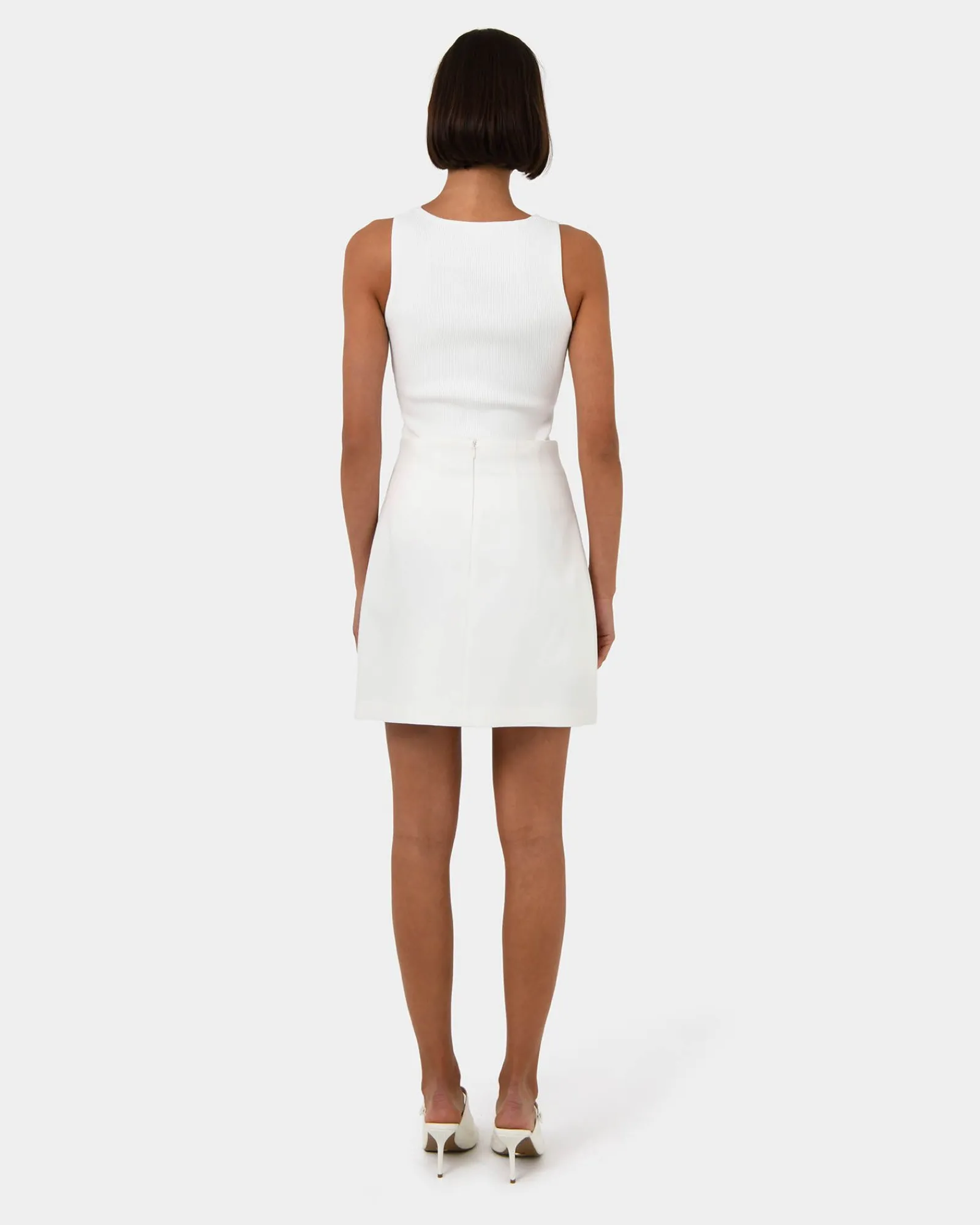 Forcast Nikki Mini Wrap Skirt* Mini Skirts|Work Skirts
