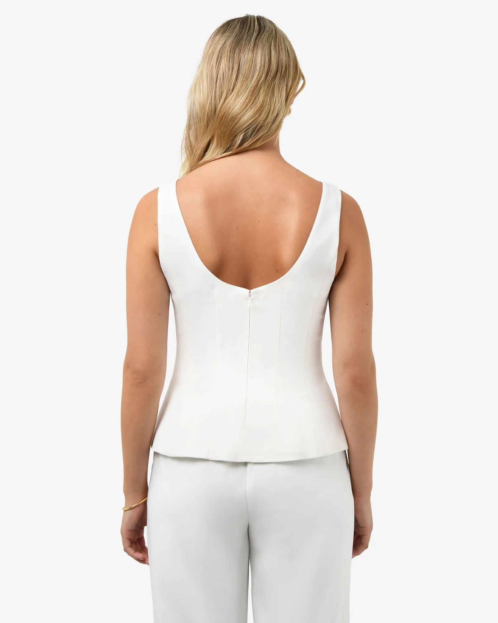 Forcast Nikki Peplum Top* T-Shirts & Tops|Work Tops