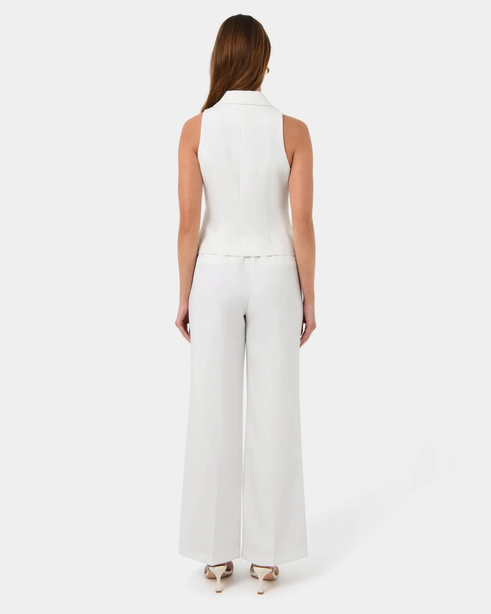 Forcast Nikki Tailored Vest* T-Shirts & Tops|Work Tops