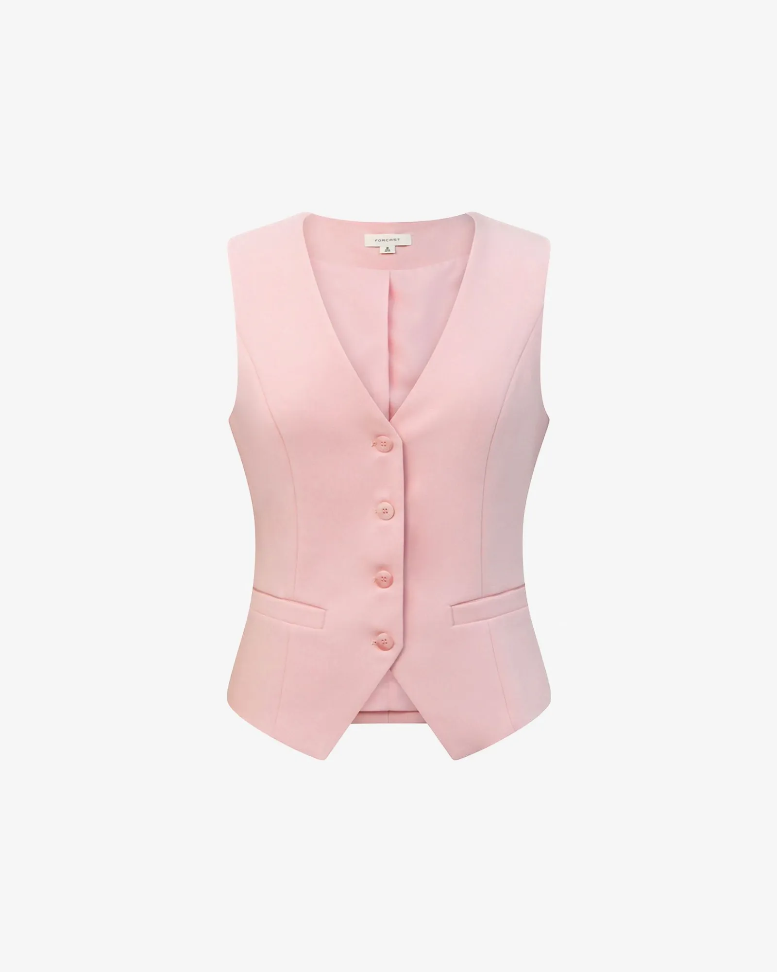 Forcast Nikki Tailored Waistcoat* Work Tops|Vests & Waistcoats