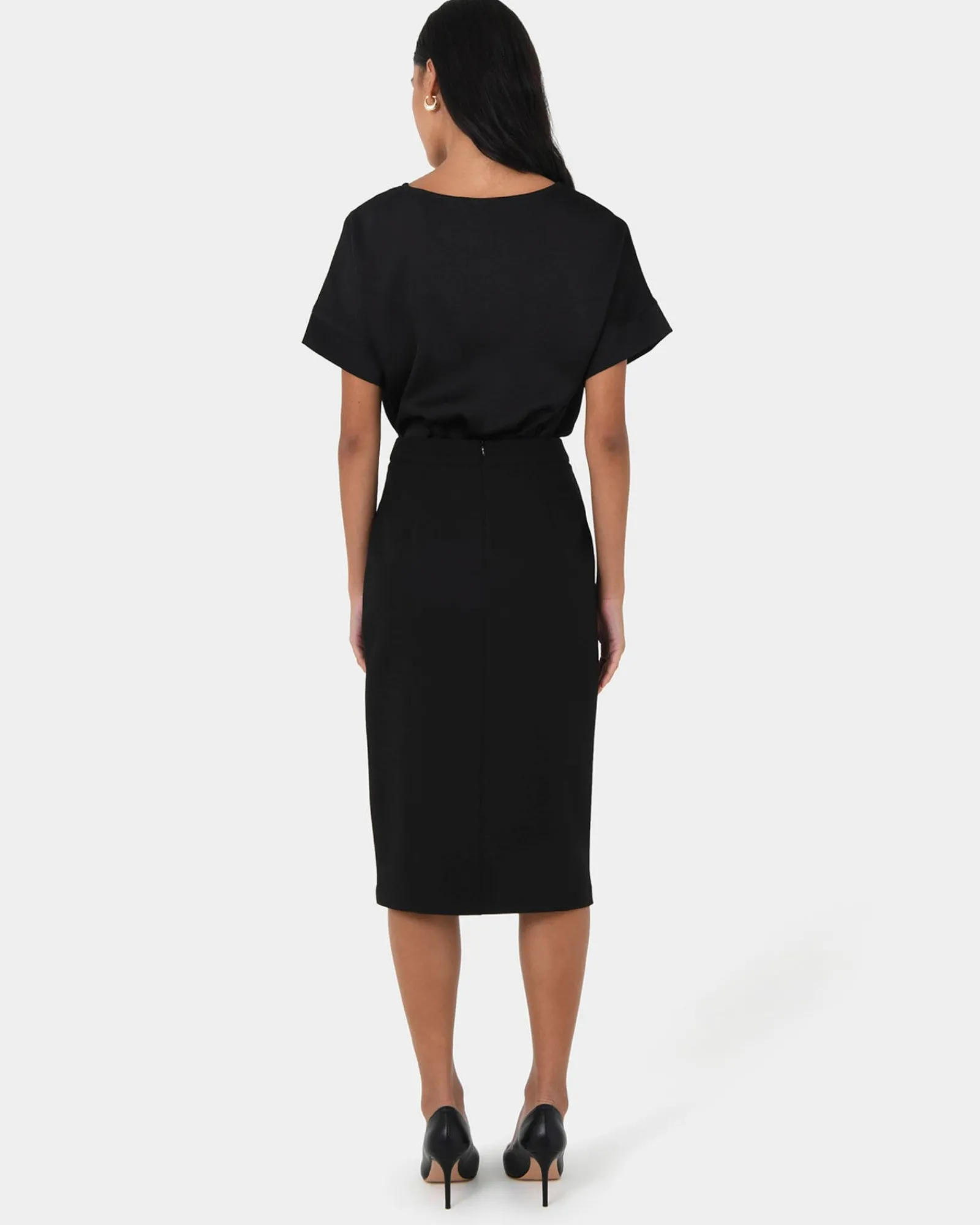 Forcast Orlanda Front Slit Skirt* Midi & Maxi Skirts|Work Skirts