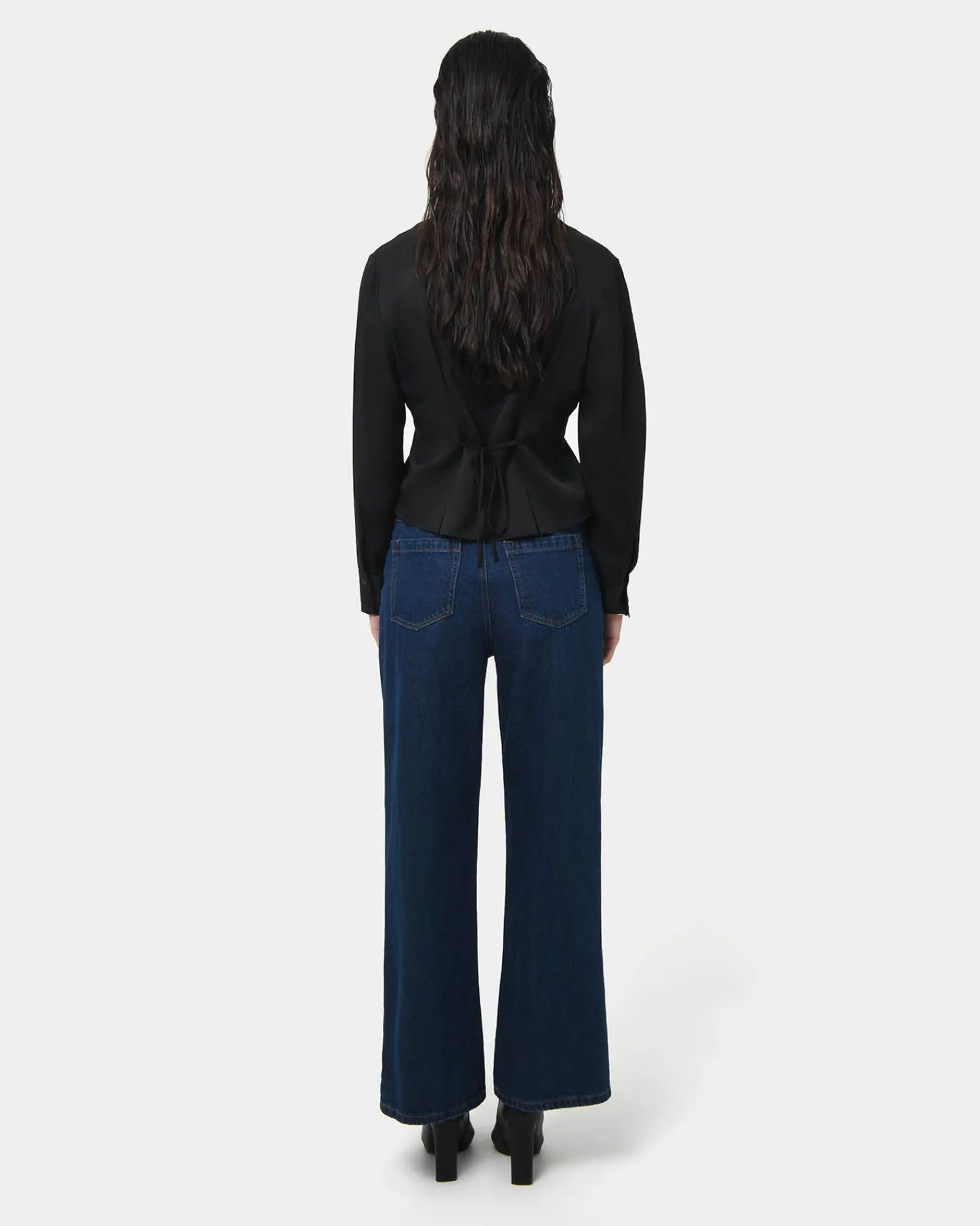 Forcast Paige Gathered Shirt* T-Shirts & Tops|Long Sleeve Tops