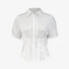 Forcast Paige Short Sleeve Blouse* T-Shirts & Tops|Shirts & Blouses
