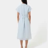 Forcast Paris Linen Midi Dress* Conscious|Midi Dresses