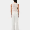 Forcast Perry Linen Tailored Pants* High-Waisted Pants|Straight Leg Pants