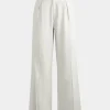 Forcast Perry Linen Tailored Pants* High-Waisted Pants|Straight Leg Pants