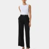 Forcast Perry Linen Tailored Pants* High-Waisted Pants|Straight Leg Pants