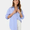 Forcast Piper Stripe Shirt* Long Sleeve Tops|Shirts & Blouses
