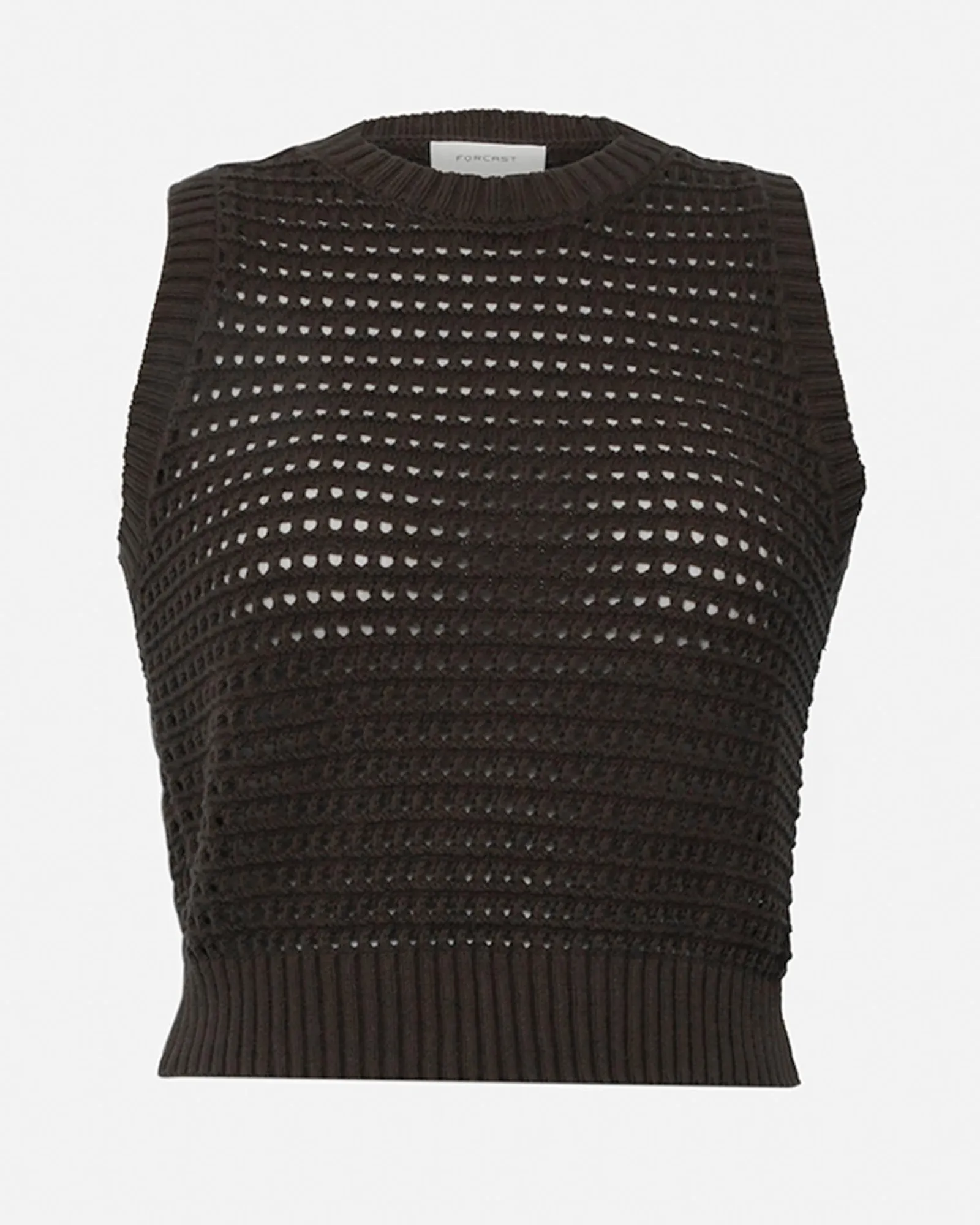 Forcast Quinta Open Knit Top* T-Shirts & Tops|Work Tops