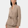 Forcast Rain Belted Blazer* Jackets & Blazers|Matching Sets