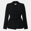 Forcast Rain Belted Blazer* Work Tops|Jackets & Blazers