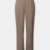 Forcast Rain Elastic Waist Pants* High-Waisted Pants|Straight Leg Pants