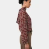Forcast Rema Floral Tie Blouse* Long Sleeve Tops|Shirts & Blouses