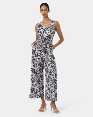 Forcast Ren Linen Blend Jumpsuit* Conscious|Jumpsuits
