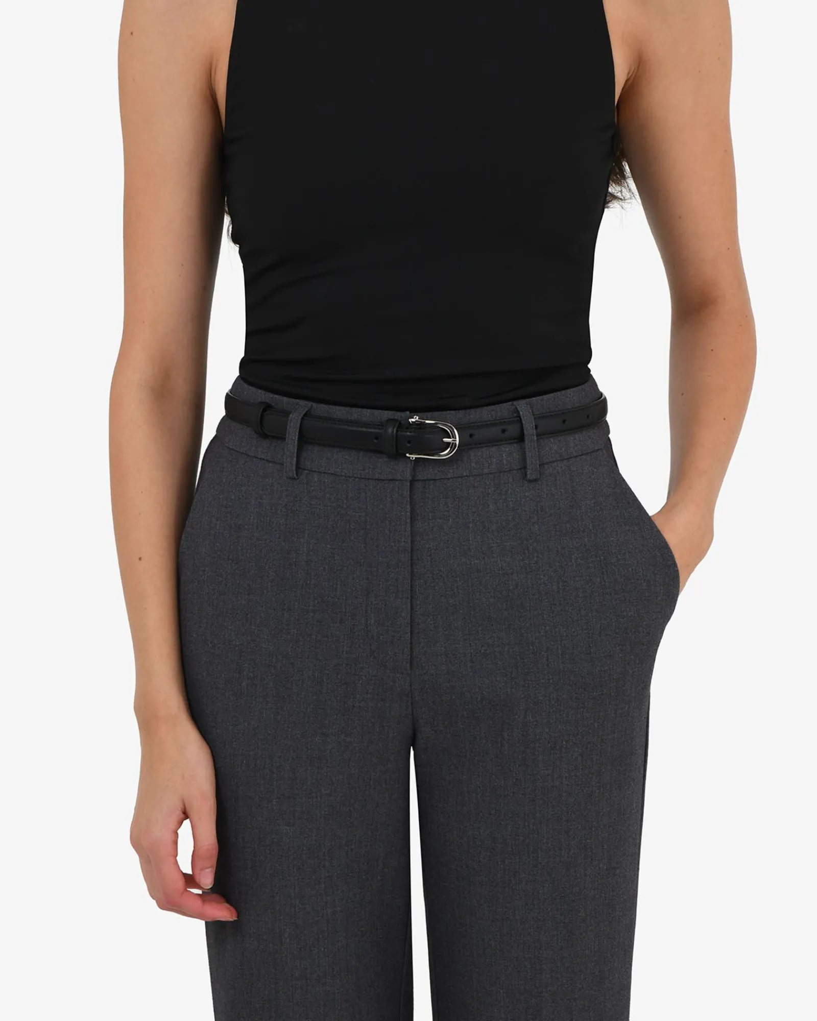 Forcast Rhiannon Leather Belt* Belts