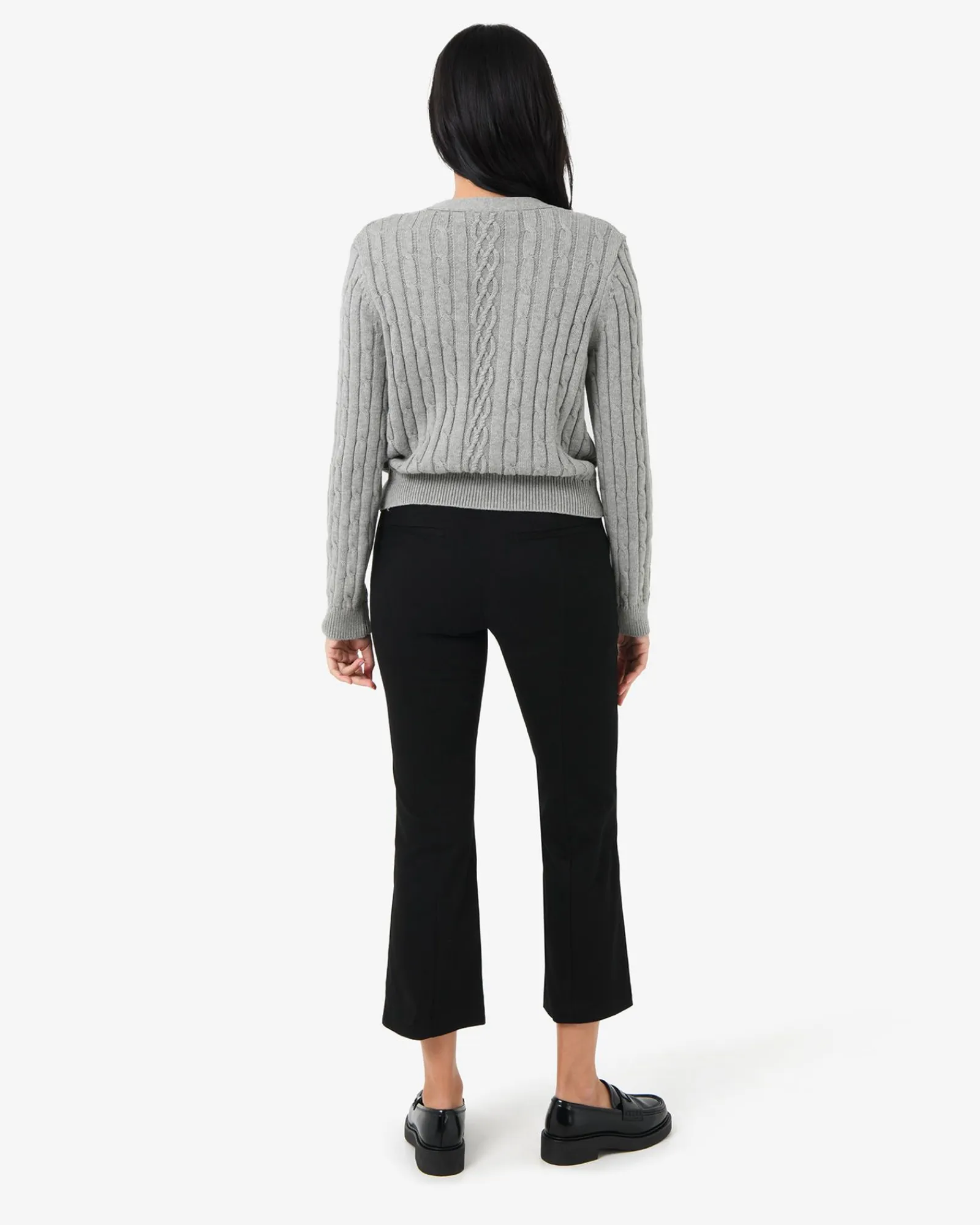Forcast Rhodes Cable Knit Cardigan* Long Sleeve Tops|Work Tops