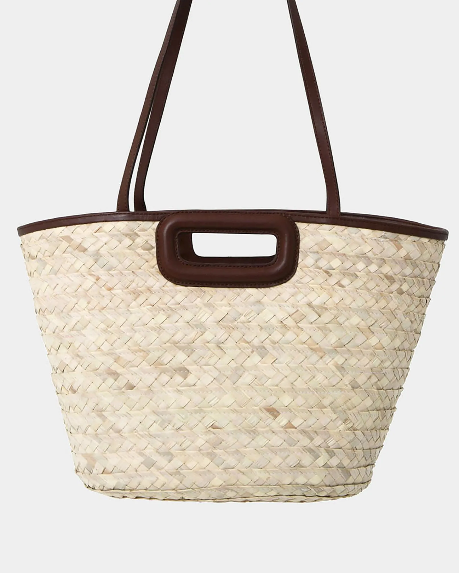 Forcast Rome Leather Palm Leaf Bag L* Bags
