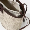 Forcast Rome Leather Palm Leaf Bag L* Bags