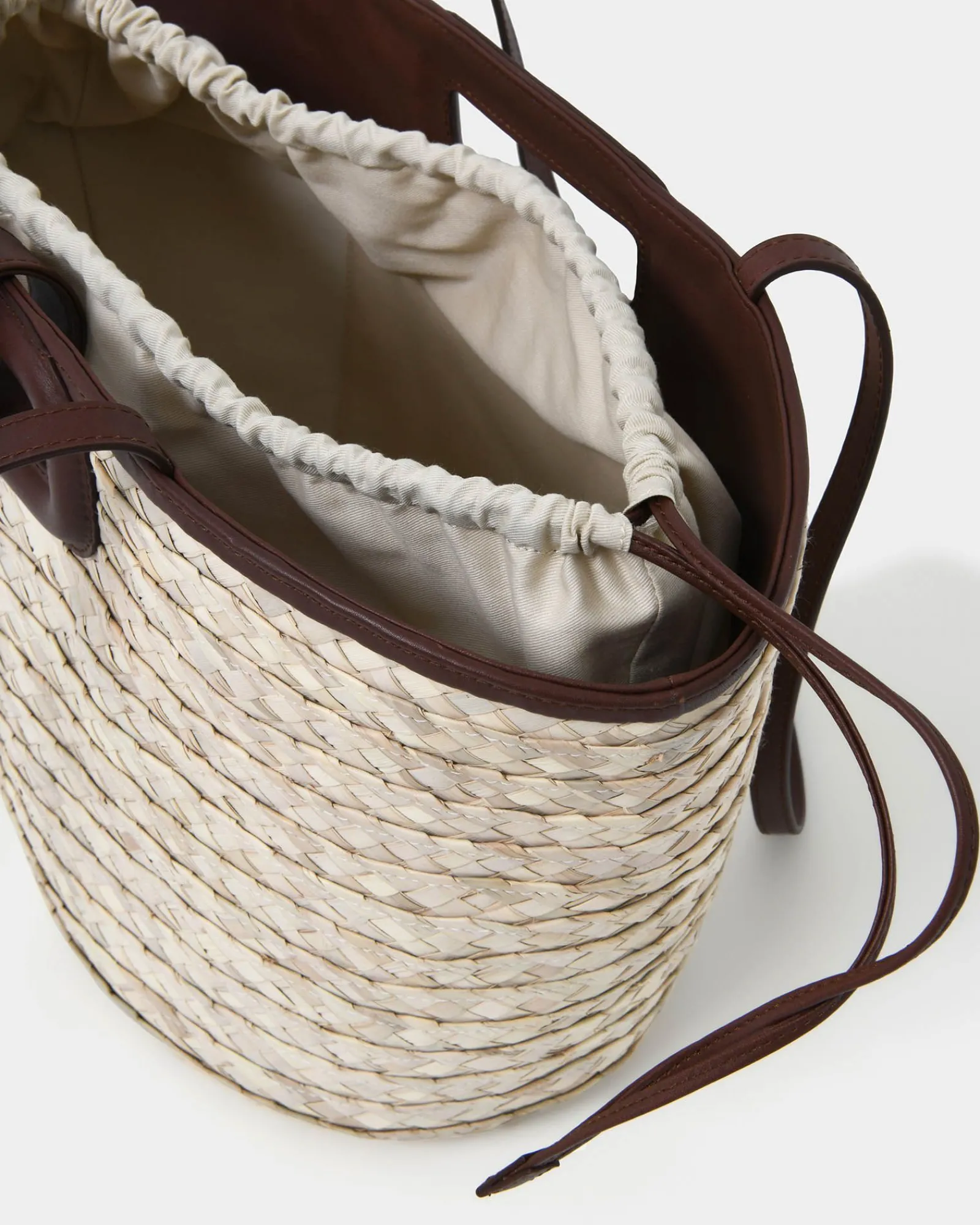 Forcast Rome Leather Palm Leaf Bag L* Bags