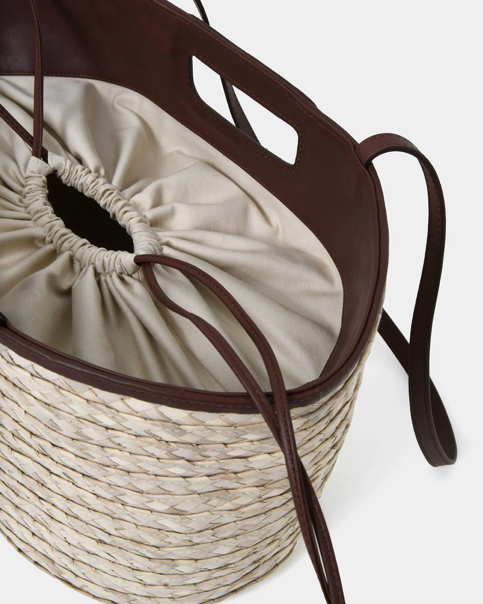 Forcast Rome Leather Palm Leaf Bag L* Bags