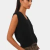 Forcast Rulia V-neck Knit Vest* T-Shirts & Tops|Work Tops