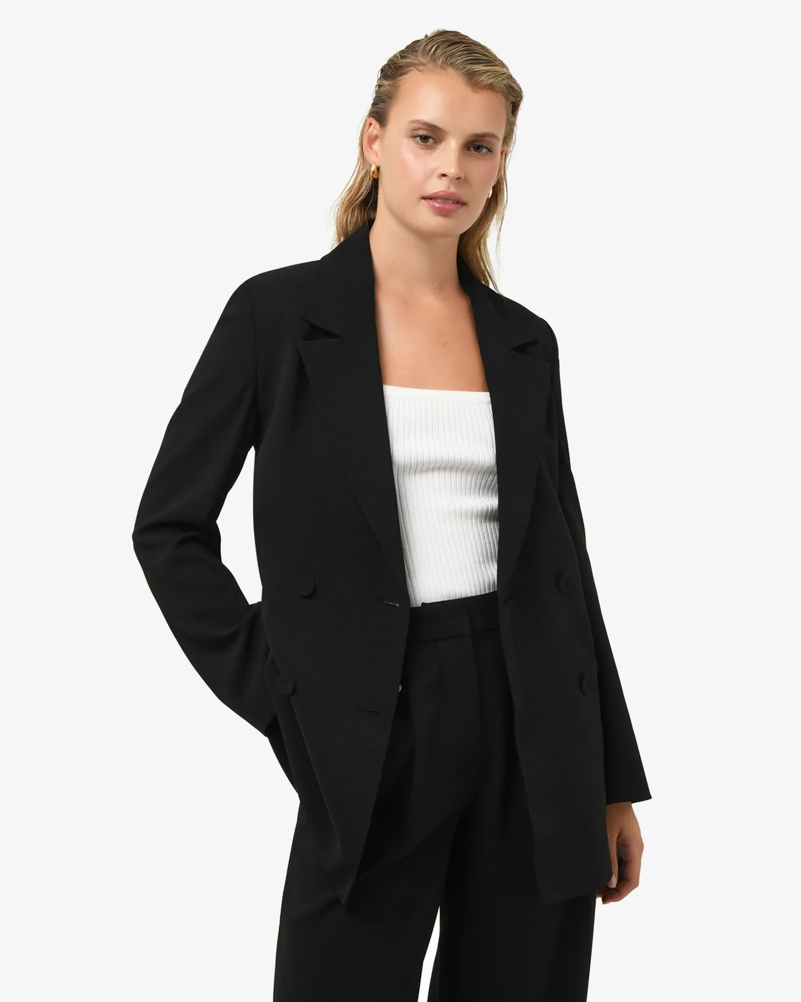 Forcast Rumy Double Breasted Blazer* Jackets & Blazers|Matching Sets