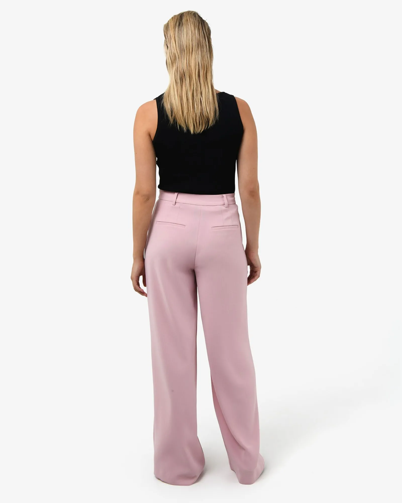 Forcast Rumy Wide Leg Tailored Pants* High-Waisted Pants|Wide-Leg Pants