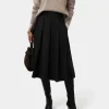 Forcast Ryan Pleated Midi Skirt* Midi & Maxi Skirts|Work Skirts
