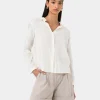 Forcast Rylie Shirt* Long Sleeve Tops|Shirts & Blouses