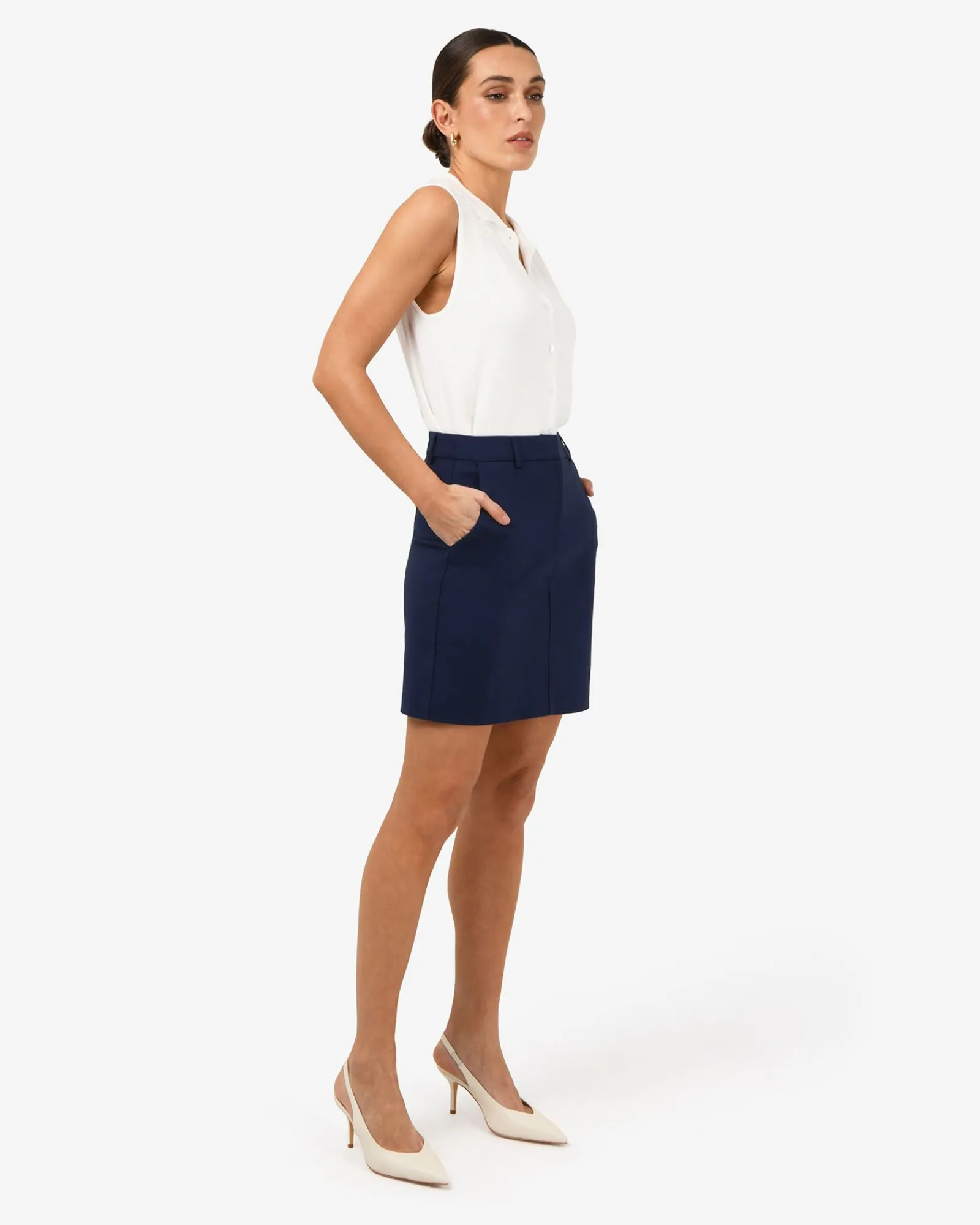 Forcast Safira Mini Skirt* Conscious|Mini Skirts