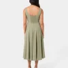 Forcast Saira 2 Linen A-line Dress* Midi Dresses|Midi Dresses