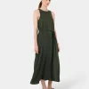 Forcast Sally Cupro Dress* Midi Dresses|Midi Dresses
