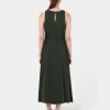 Forcast Sally Cupro Dress* Midi Dresses|Midi Dresses
