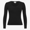 Forcast Samira Scoop Neck Knit* T-Shirts & Tops|Long Sleeve Tops