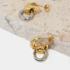 Forcast Samra Two Tone Earrings* Earrings