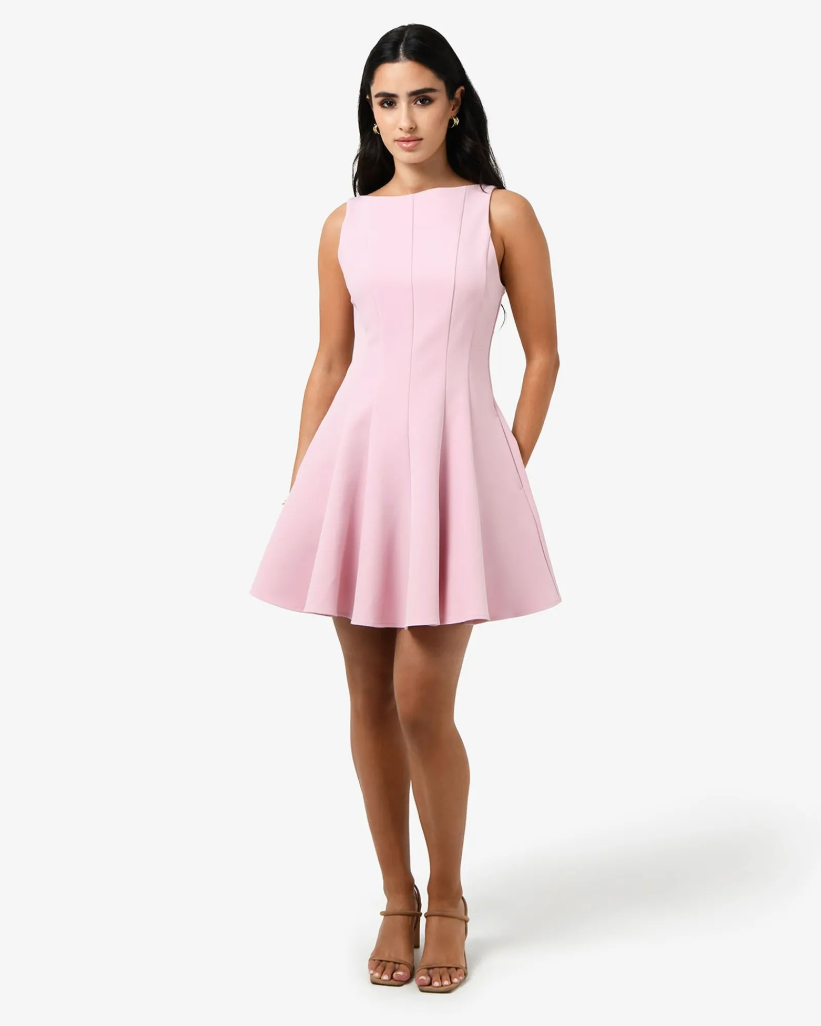 Forcast Sandy Panel Mini Dress* Mini Dresses|Mini Dresses