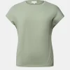 Forcast Sara Cotton Tee* T-Shirts & Tops|Work Tops
