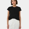 Forcast Sara Cotton Tee* T-Shirts & Tops|Work Tops
